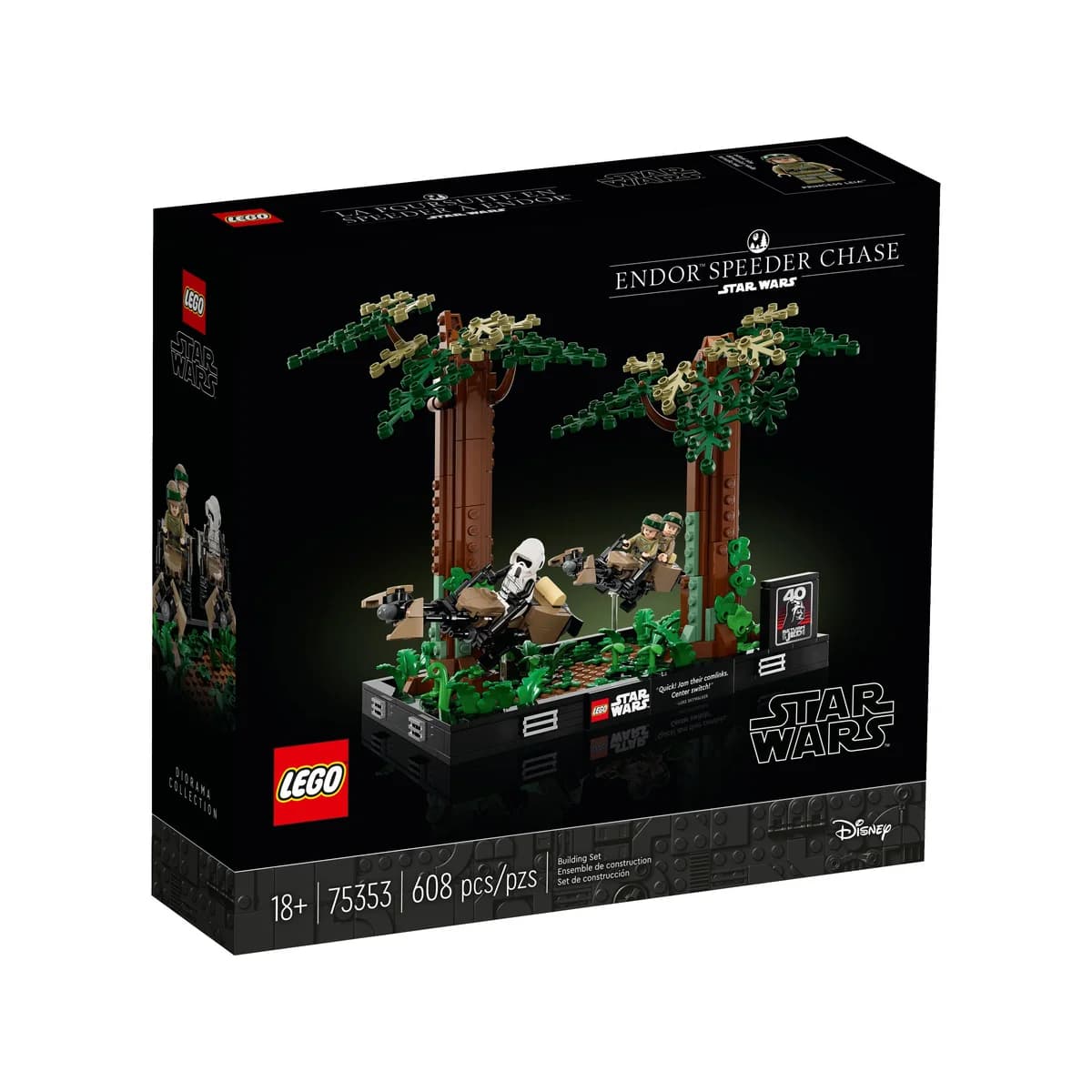 LEGO® Star Wars™ 75353 Diorama: Pościg na Ścigaczach na Endorze, zdjęcie 5