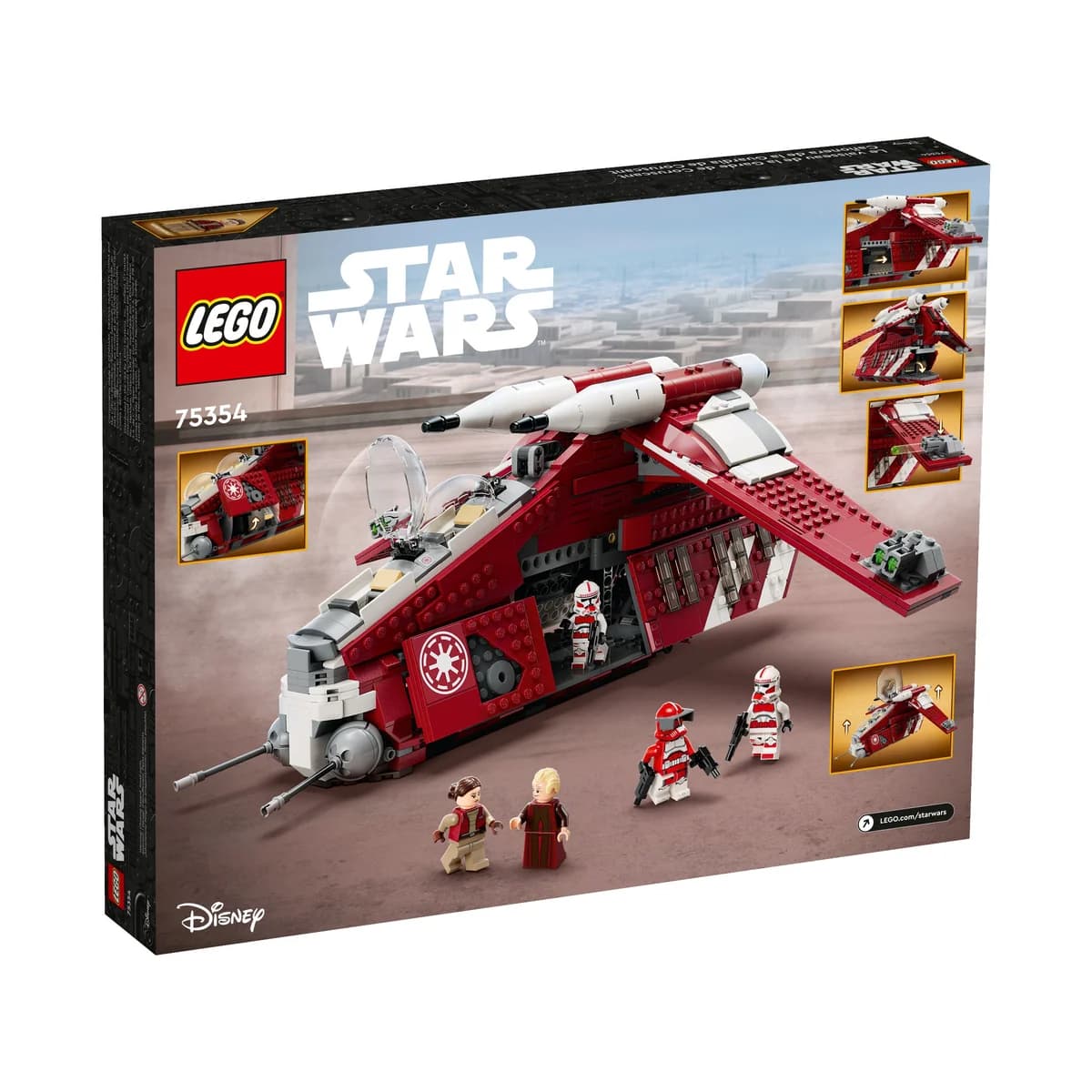 LEGO® Star Wars™ 75354 Kanonierka Gwardii Coruscańskiej, zdjęcie 2