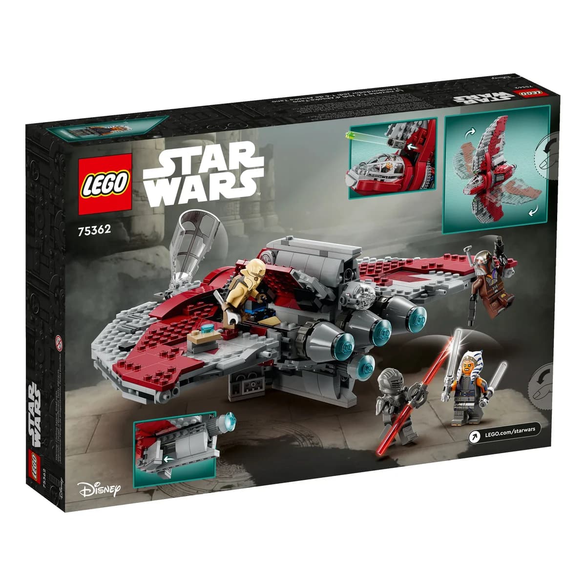 LEGO® Star Wars™ 75362 Prom Kosmiczny Jedi T-6 Ahsoki Tano, zdjęcie 2