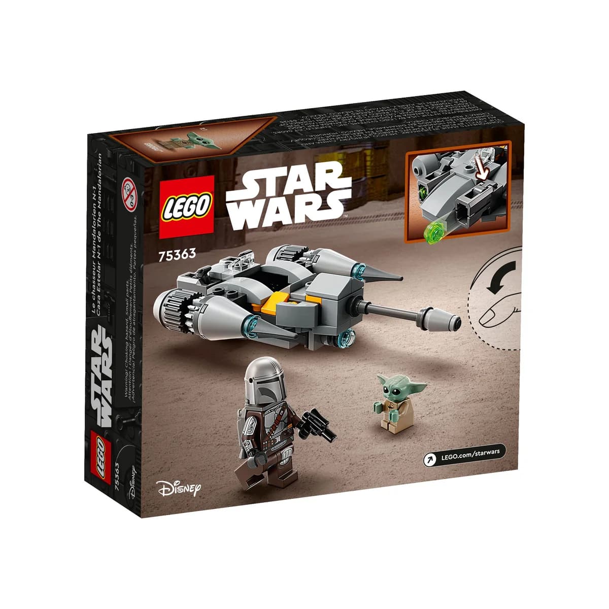 LEGO® Star Wars™ 75363 Mikromyśliwiec N-1 Mandalorianina, zdjęcie 2