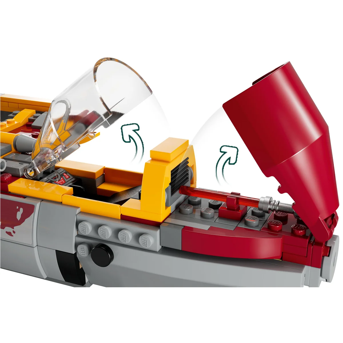 LEGO® Star Wars™ 75364 Myśliwiec E-wing Nowej Republiki kontra statek Shin Hati, zdjęcie 2