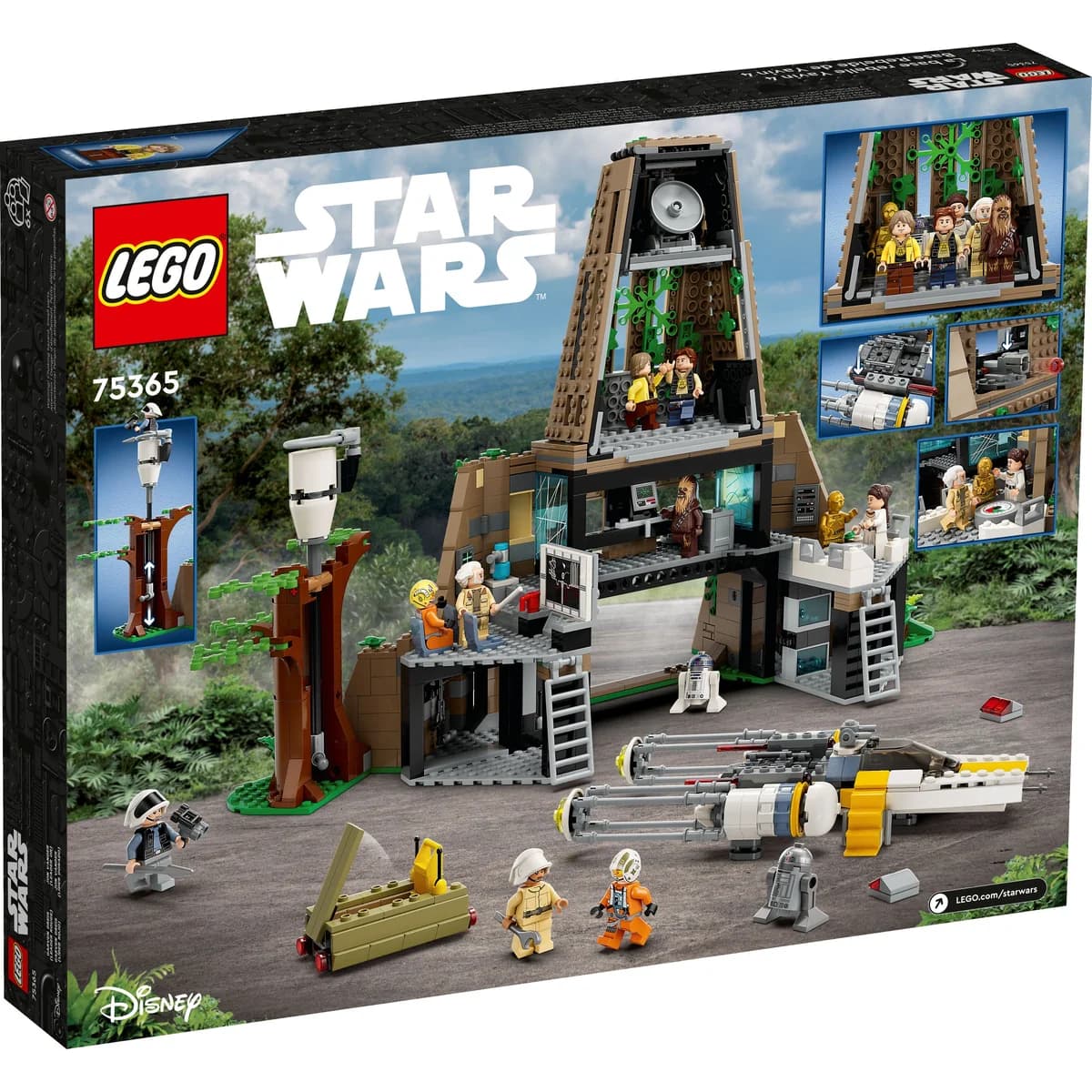 LEGO® Star Wars™ 75365 Baza Rebeliantów na Yavin 4, zdjęcie 2