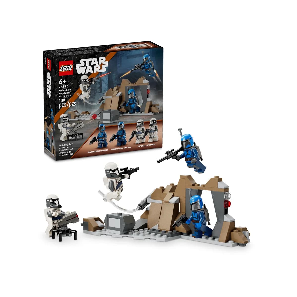 LEGO® Star Wars™ 75373 Zasadzka na Mandalorze — Zestaw Bitewny, zdjęcie 5