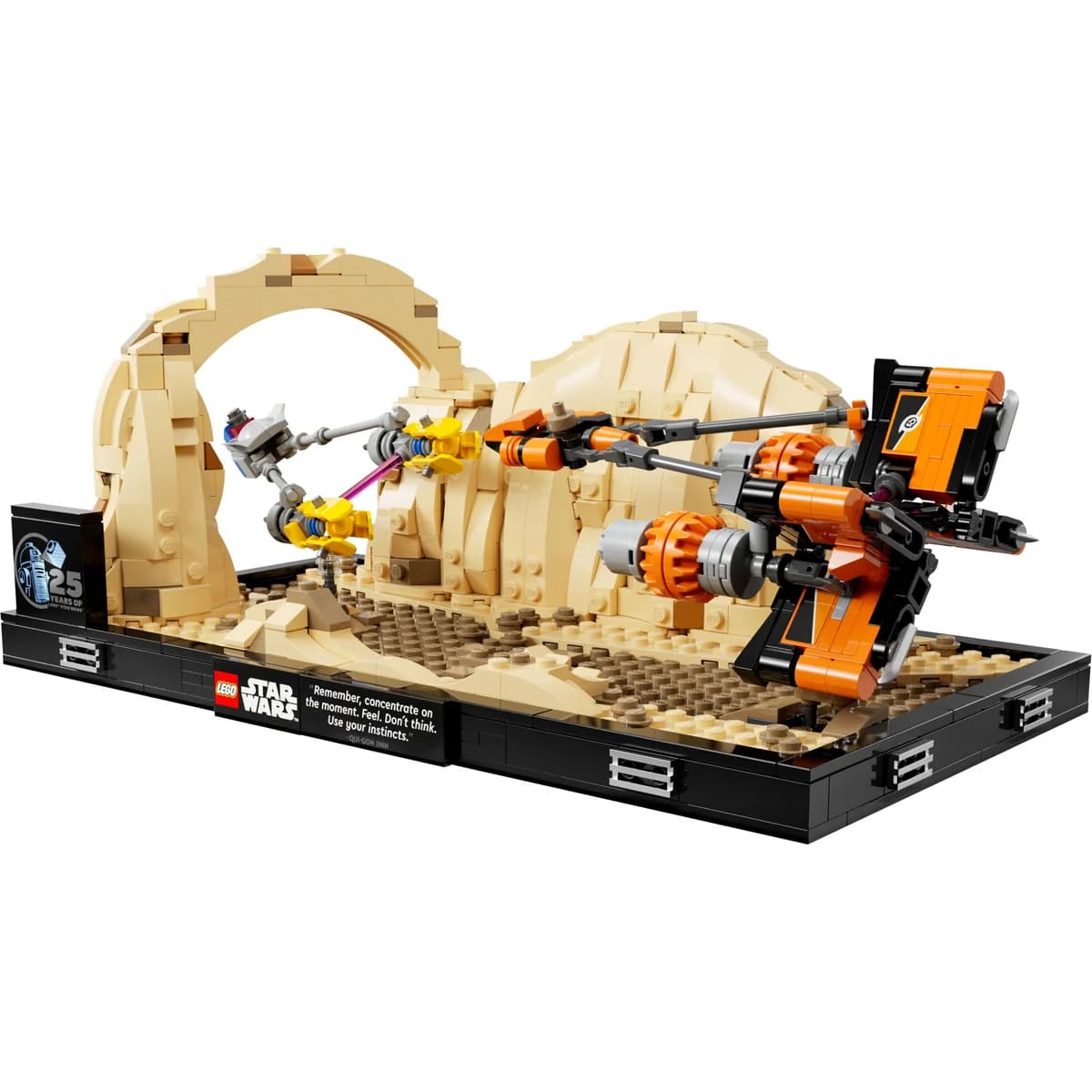 LEGO® Star Wars™ 75380 Diorama: Wyścig Ścigaczy w Mos Espa