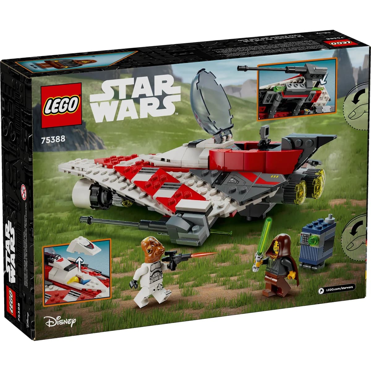 LEGO® Star Wars™ 75388 Myśliwiec Rycerza Jedi Boba, zdjęcie 2