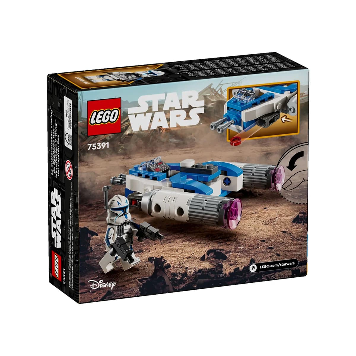 LEGO® Star Wars™ 75391 Mikromyśliwiec Y-Wing Kapitana Rexa, zdjęcie 2
