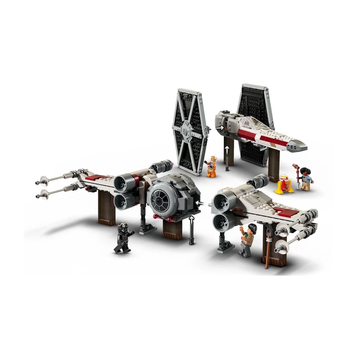 LEGO® Star Wars™ 75393 Hybryda Tie Fightera i X-Winga, zdjęcie 3