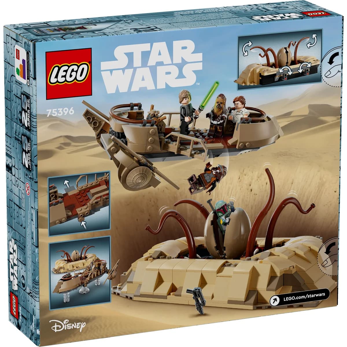 LEGO® Star Wars™ 75396 Pustynna Barka i Jama Sarlacca, zdjęcie 2