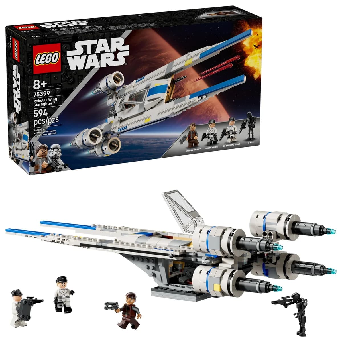 LEGO® Star Wars™ 75399 Myśliwiec U-Wing Rebelii, zdjęcie 4