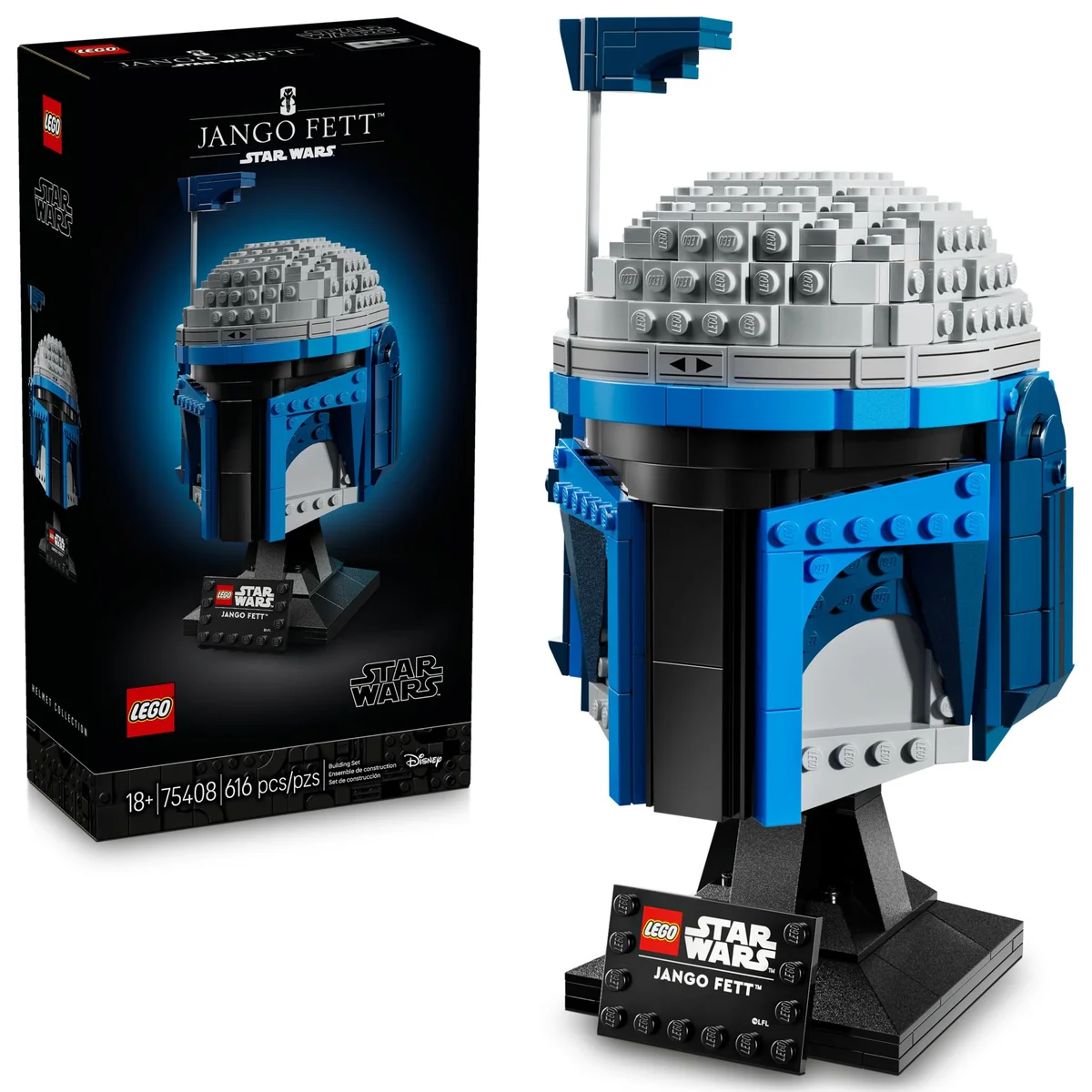 LEGO® Star Wars™ 75408 Hełm Jango Fetta, zdjęcie 4
