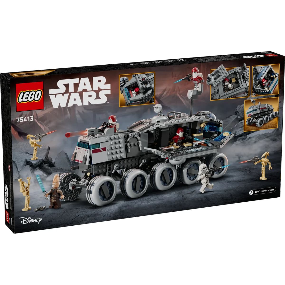 LEGO® Star Wars™ 75413 Czołg Republiki Juggernaut, zdjęcie 2