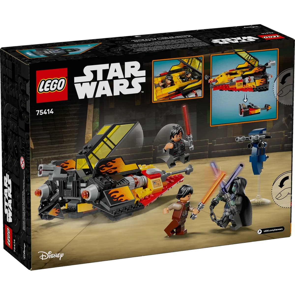 LEGO® Star Wars™ 75414 Płomienny Śmigacz Śnieżny, zdjęcie 2