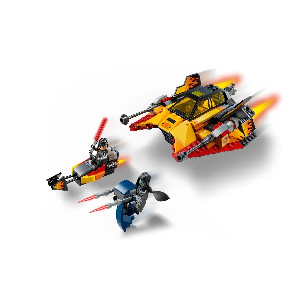 LEGO® Star Wars™ 75414 Płomienny Śmigacz Śnieżny, zdjęcie 4