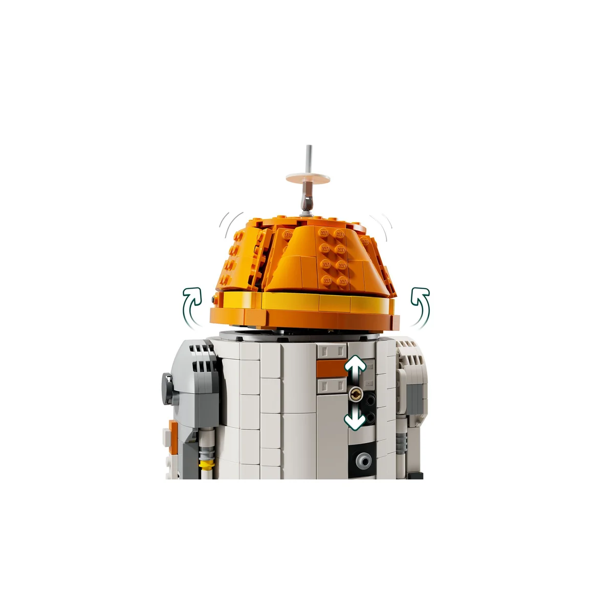 LEGO® Star Wars™ 75416 Droid Astromechaniczny Chopper (C1-10P), zdjęcie 4