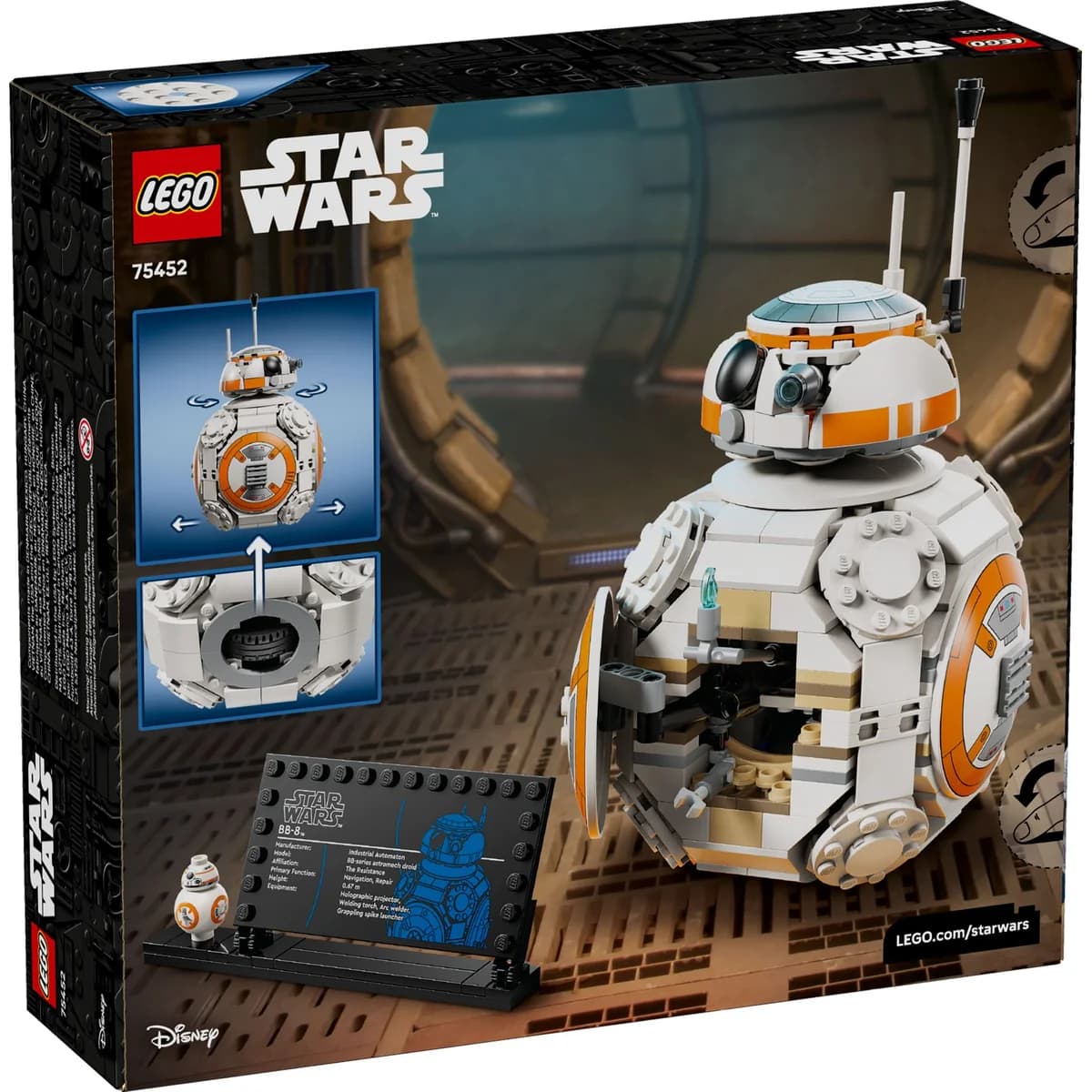 LEGO® Star Wars™ 75452 Droid astromechaniczny BB-8™, zdjęcie 2