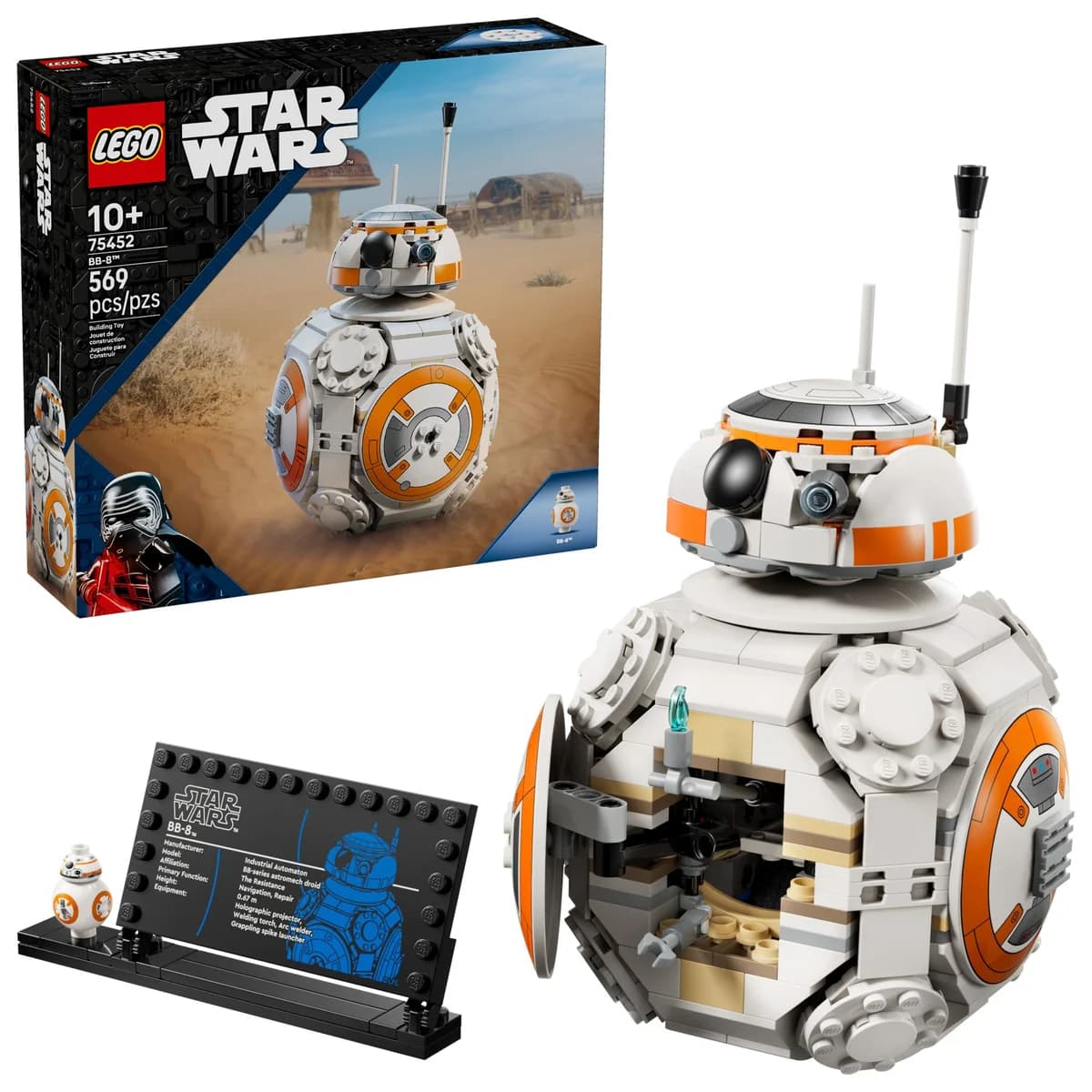 LEGO® Star Wars™ 75452 Droid astromechaniczny BB-8™, zdjęcie 5