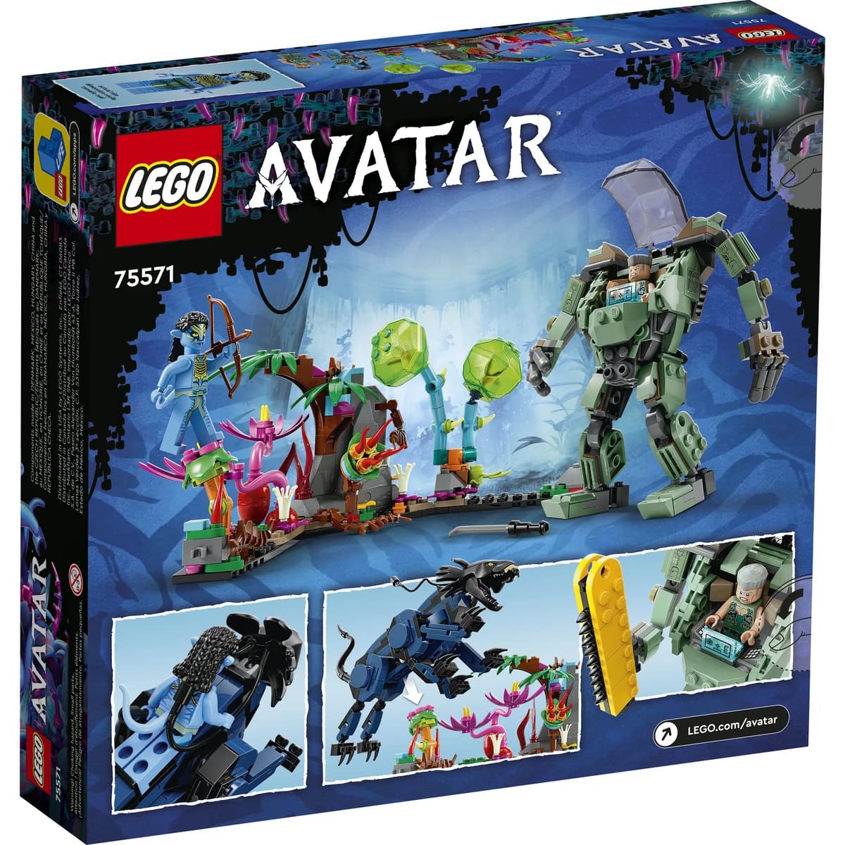 LEGO® Avatar™ 75571 Neytiri i Thanator kontra kombinezon AMP Quaritcha, zdjęcie 2