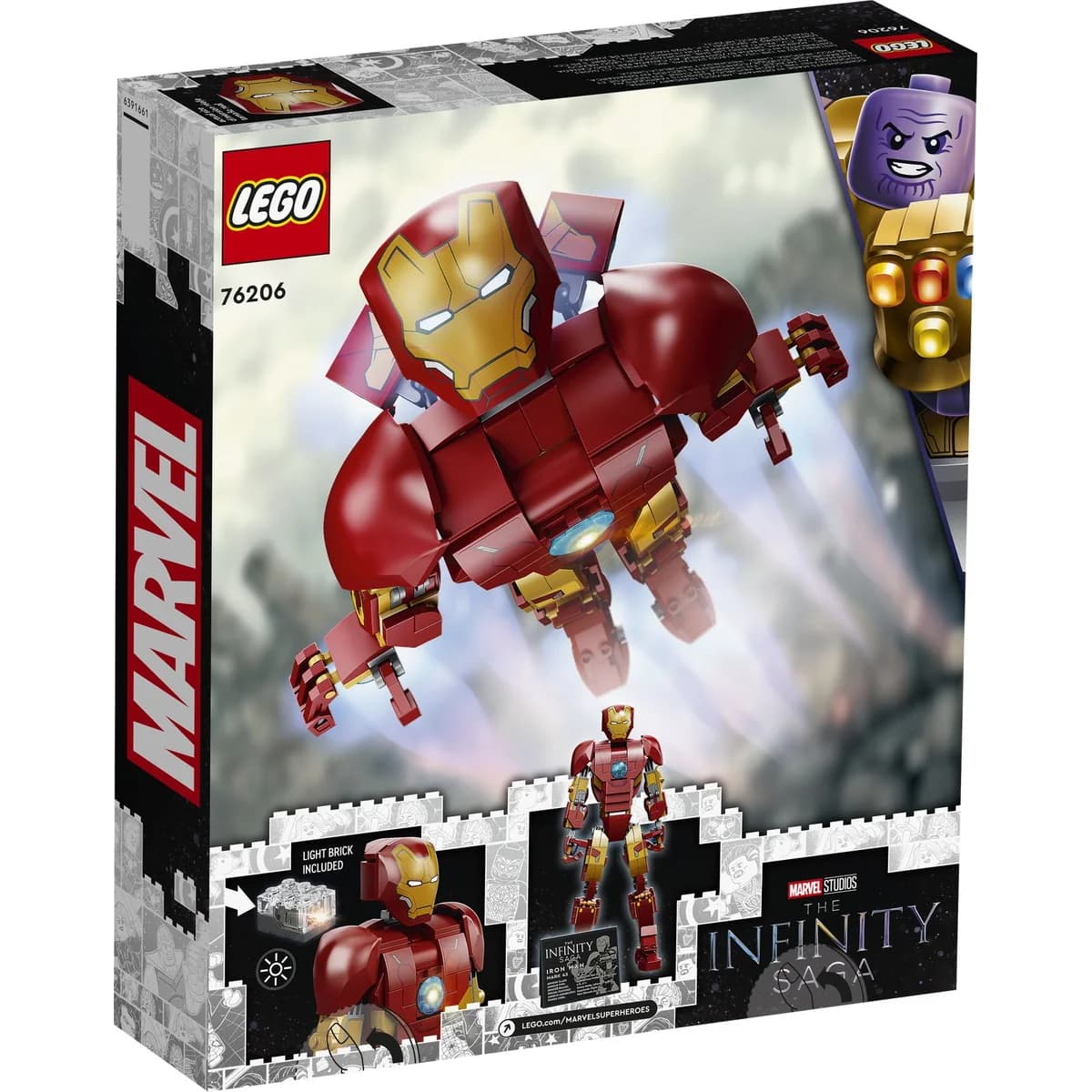 LEGO® Super Heroes™ 76206 Figurka Iron Mana, zdjęcie 2