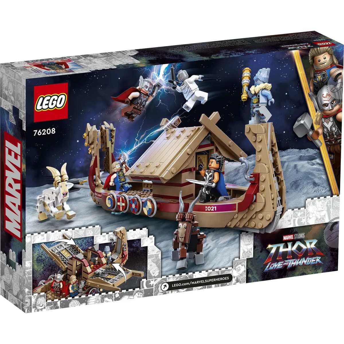 LEGO® Super Heroes™ 76208 Kozia Łódź, zdjęcie 2