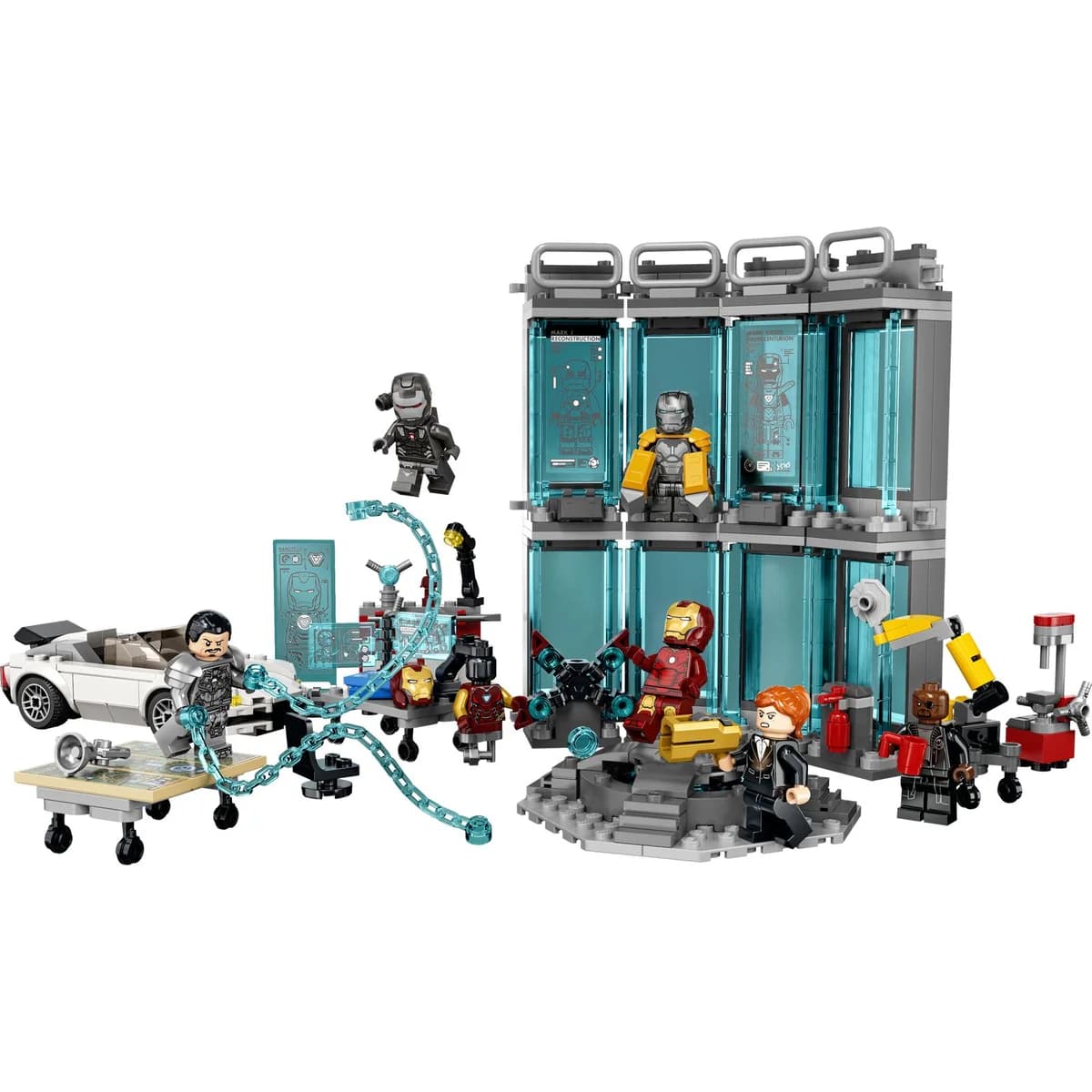 LEGO® Super Heroes™ 76216 Zbrojownia Iron Mana
