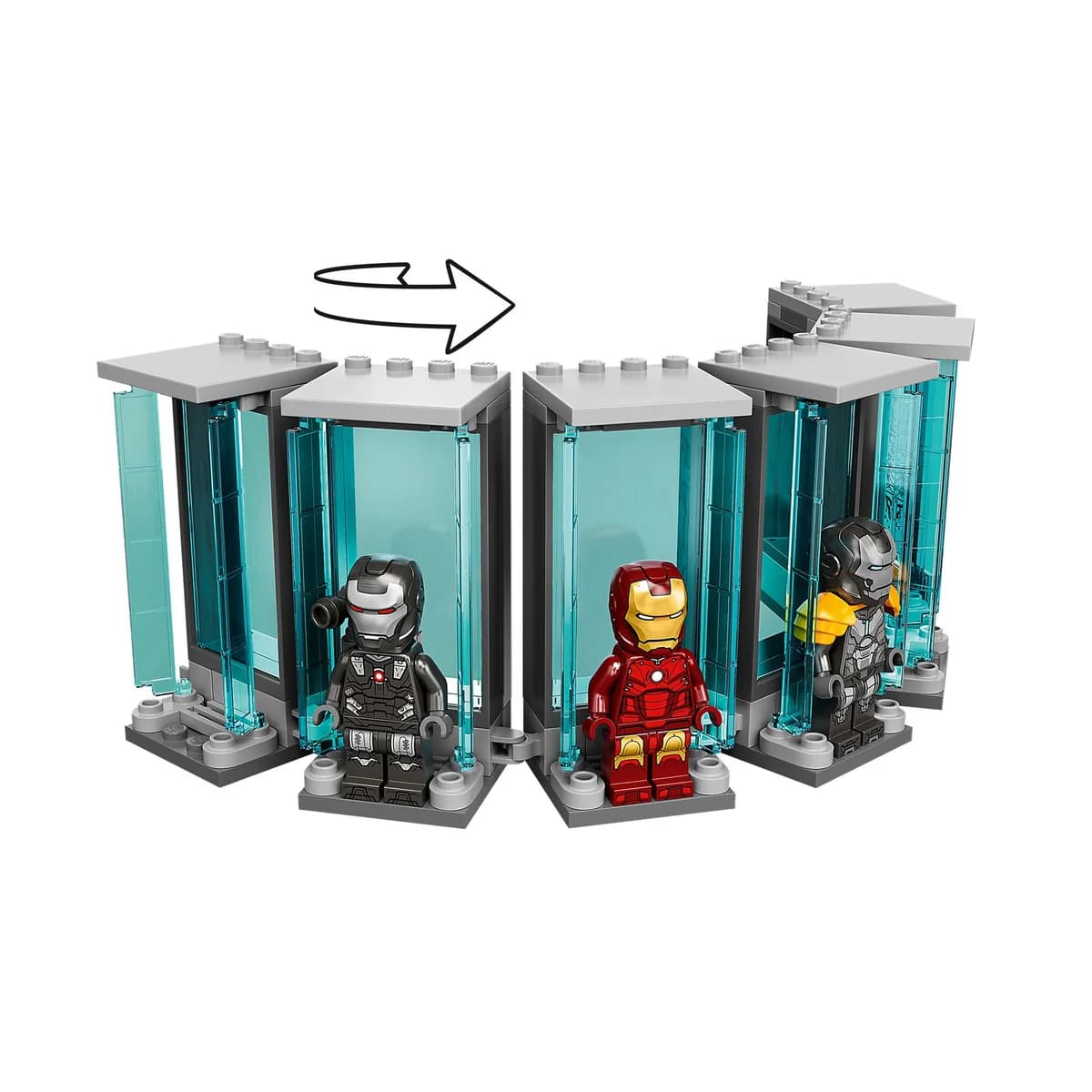 LEGO® Super Heroes™ 76216 Zbrojownia Iron Mana, zdjęcie 5