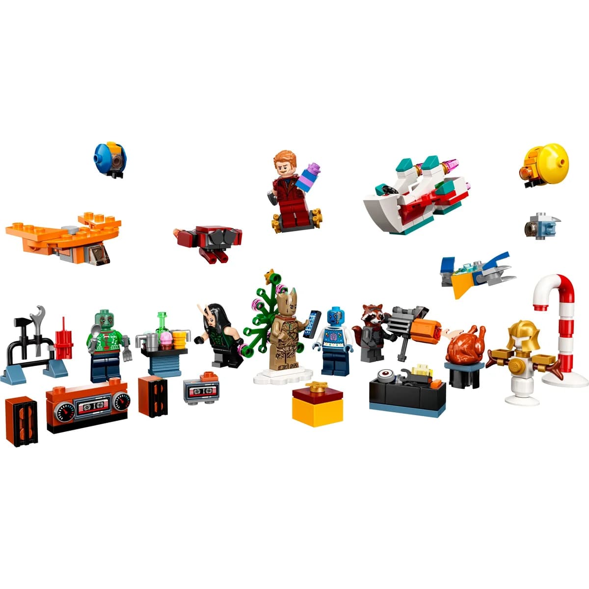 LEGO® Super Heroes™ 76231 Strażnicy Galaktyki, Kalendarz Adwentowy