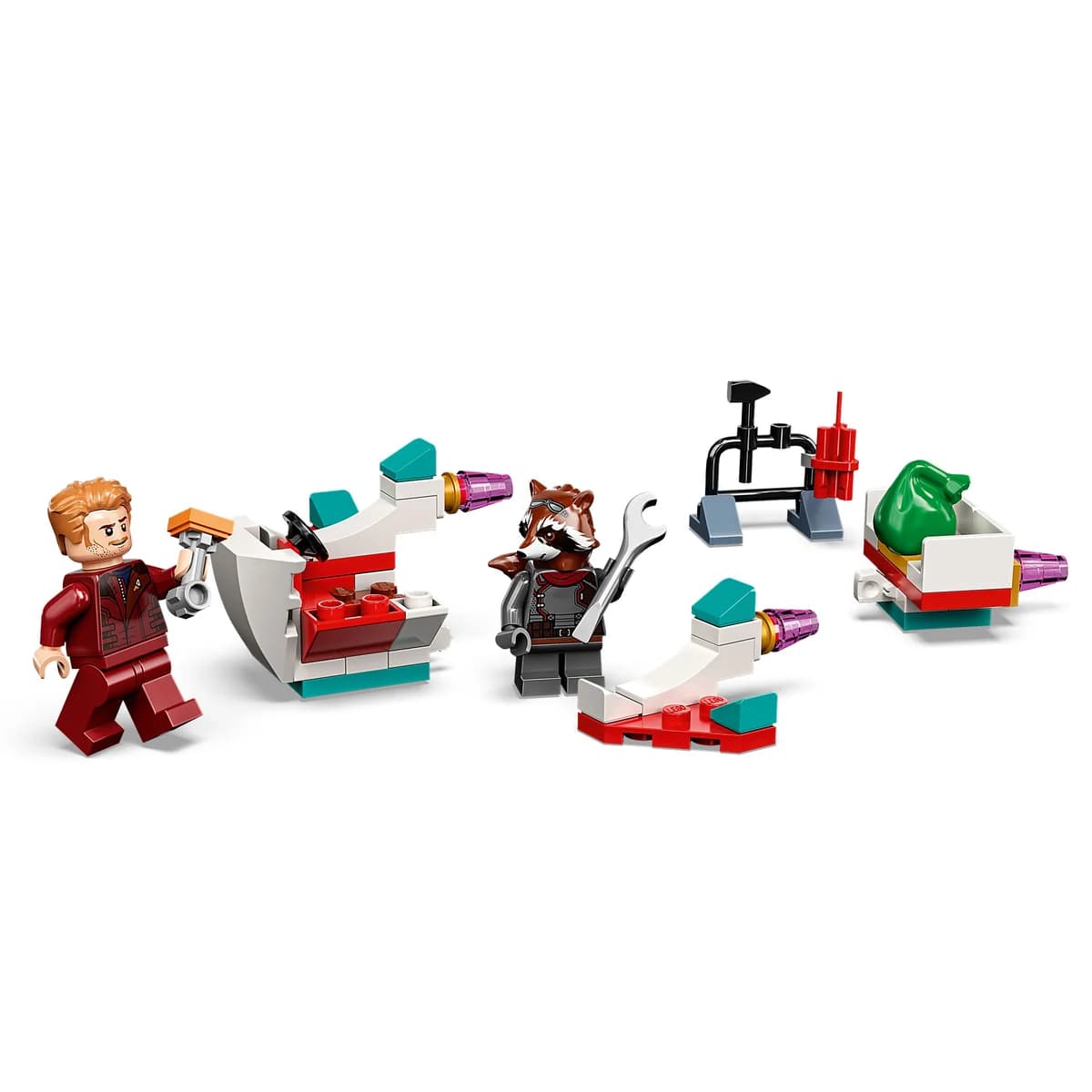 LEGO® Super Heroes™ 76231 Strażnicy Galaktyki, Kalendarz Adwentowy, zdjęcie 4