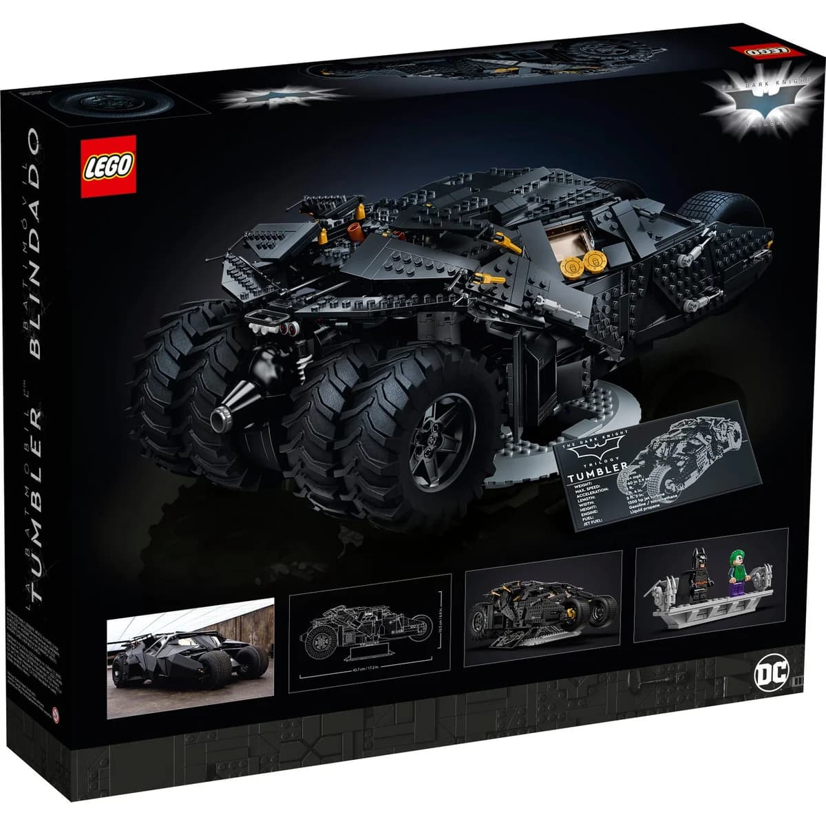 LEGO® Super Heroes™ 76240 Batmobil Tumbler, zdjęcie 2