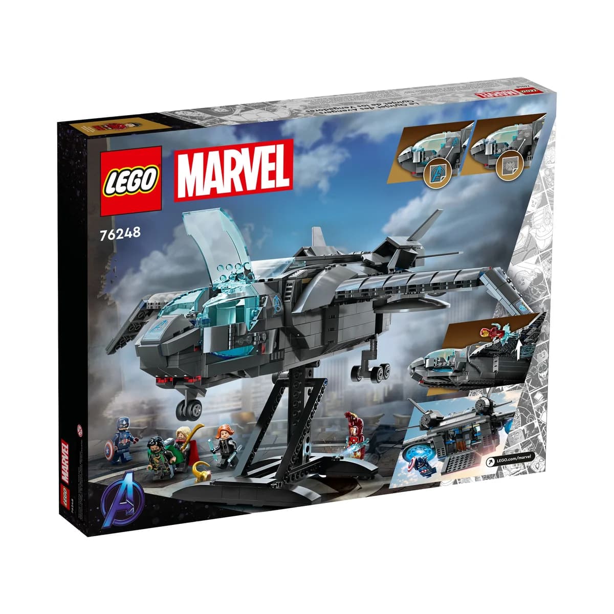 LEGO® Super Heroes™ 76248 Quinjet Avengersów, zdjęcie 2