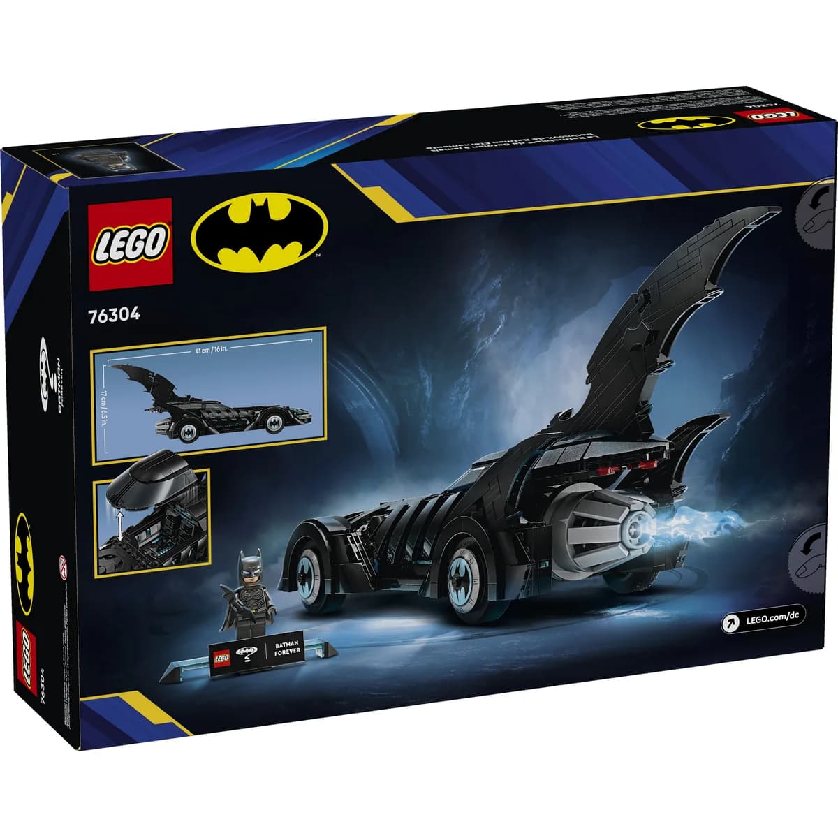 LEGO® Super Heroes™ 76304 Batmobil Batman Forever, zdjęcie 2