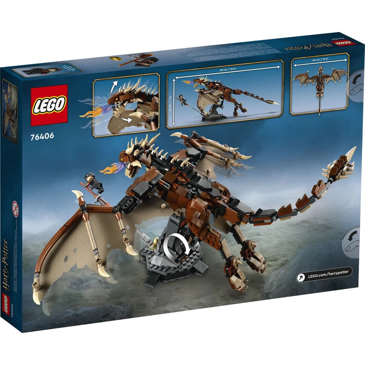 LEGO® Harry Potter™ 76406 Rogogon Węgierski, zdjęcie 2