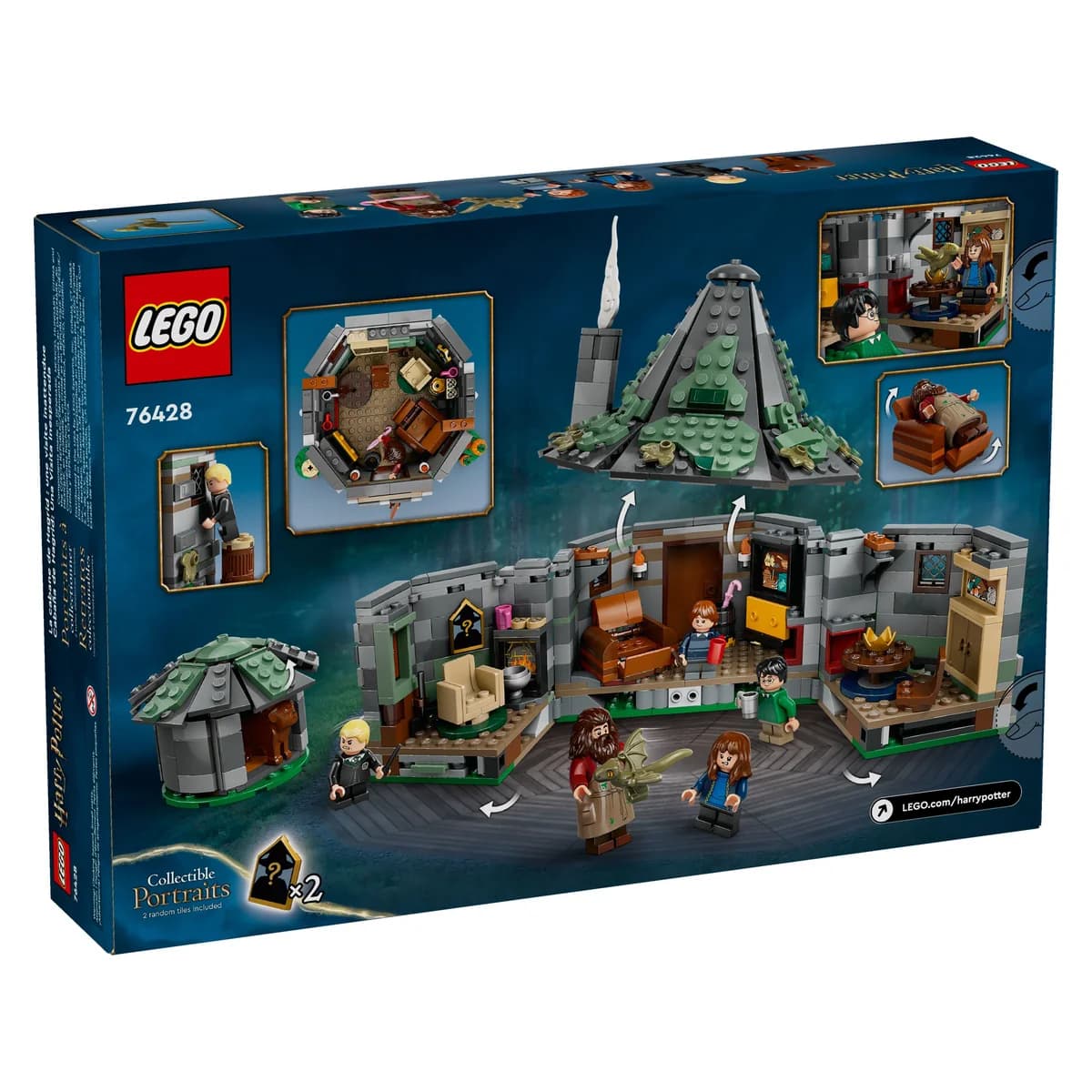 LEGO® Harry Potter™ 76428 Chatka Hagrida: Niespodziewana Wizyta, zdjęcie 2