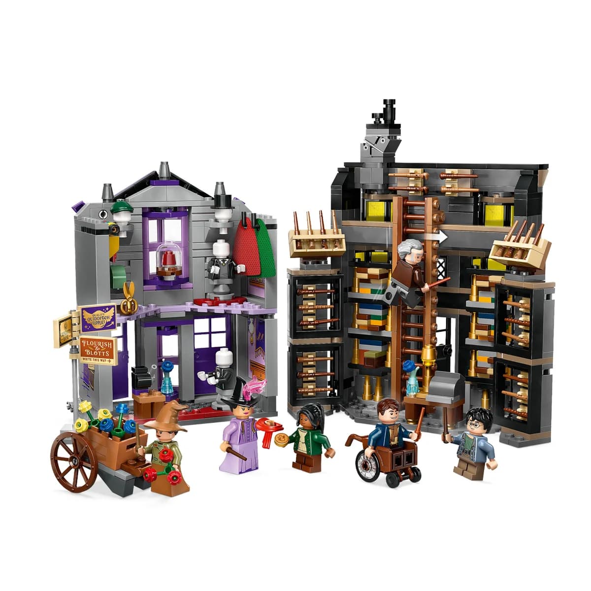 LEGO® Harry Potter™ 76439 Sklepy Ollivandera i Madame Malkin, zdjęcie 3