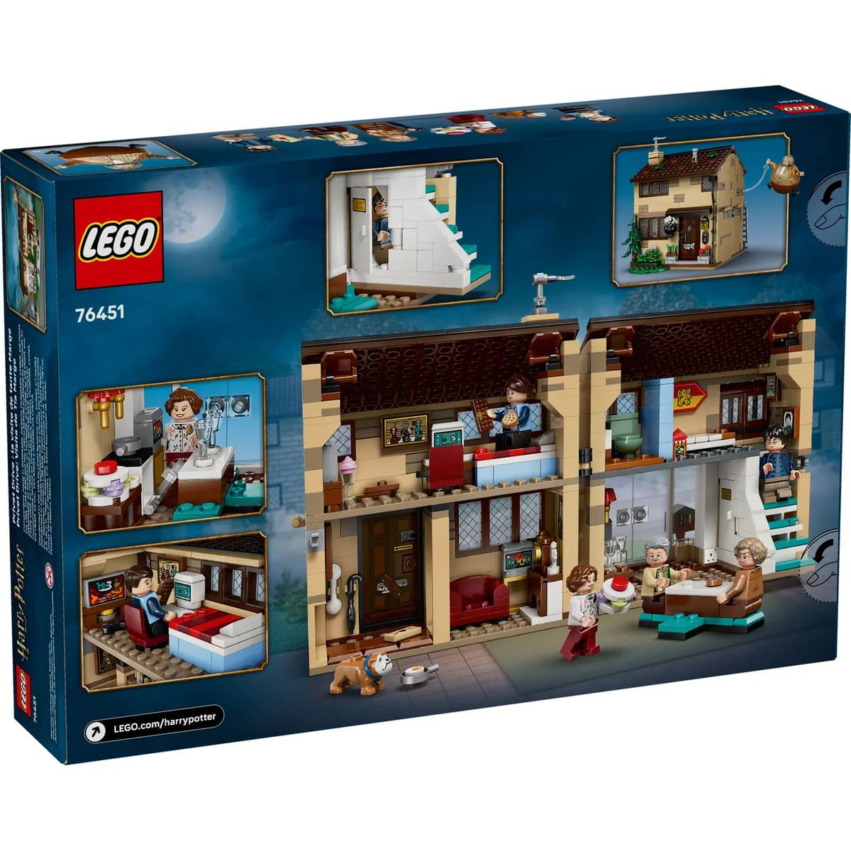 LEGO® Harry Potter™ 76451 Privet Drive: Wizyta Ciotki Marge, zdjęcie 2