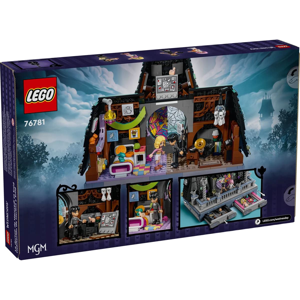 LEGO® Wednesday™ 76781 Pokój Wednesday i Enid, zdjęcie 2