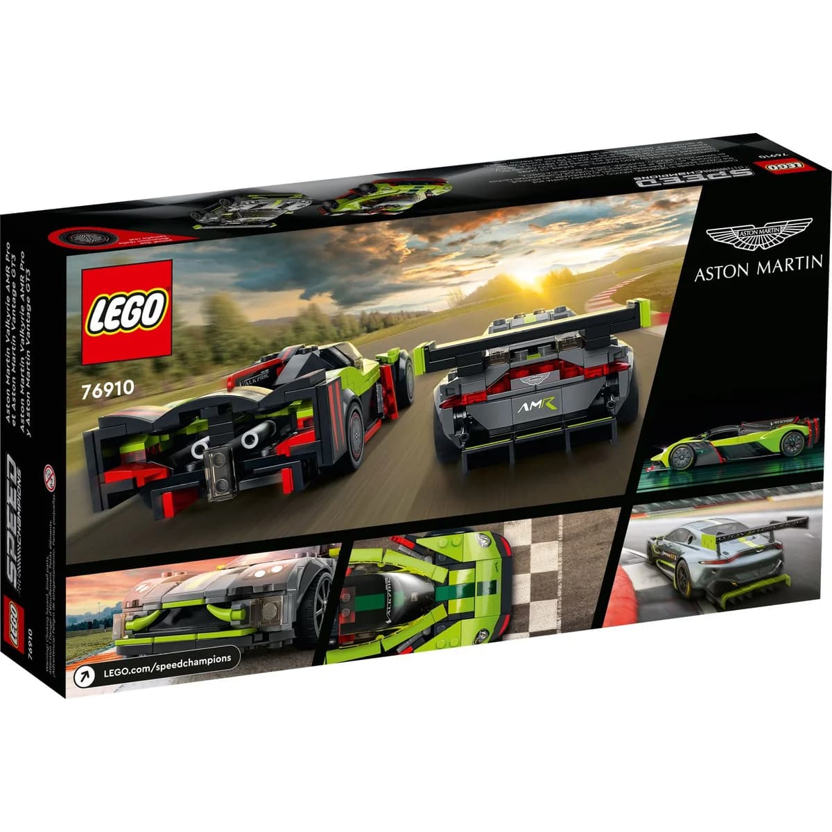LEGO® Speed Champions™ 76910 Aston Martin Valkyrie AMR Pro i Aston Martin Vantage GT3, zdjęcie 2