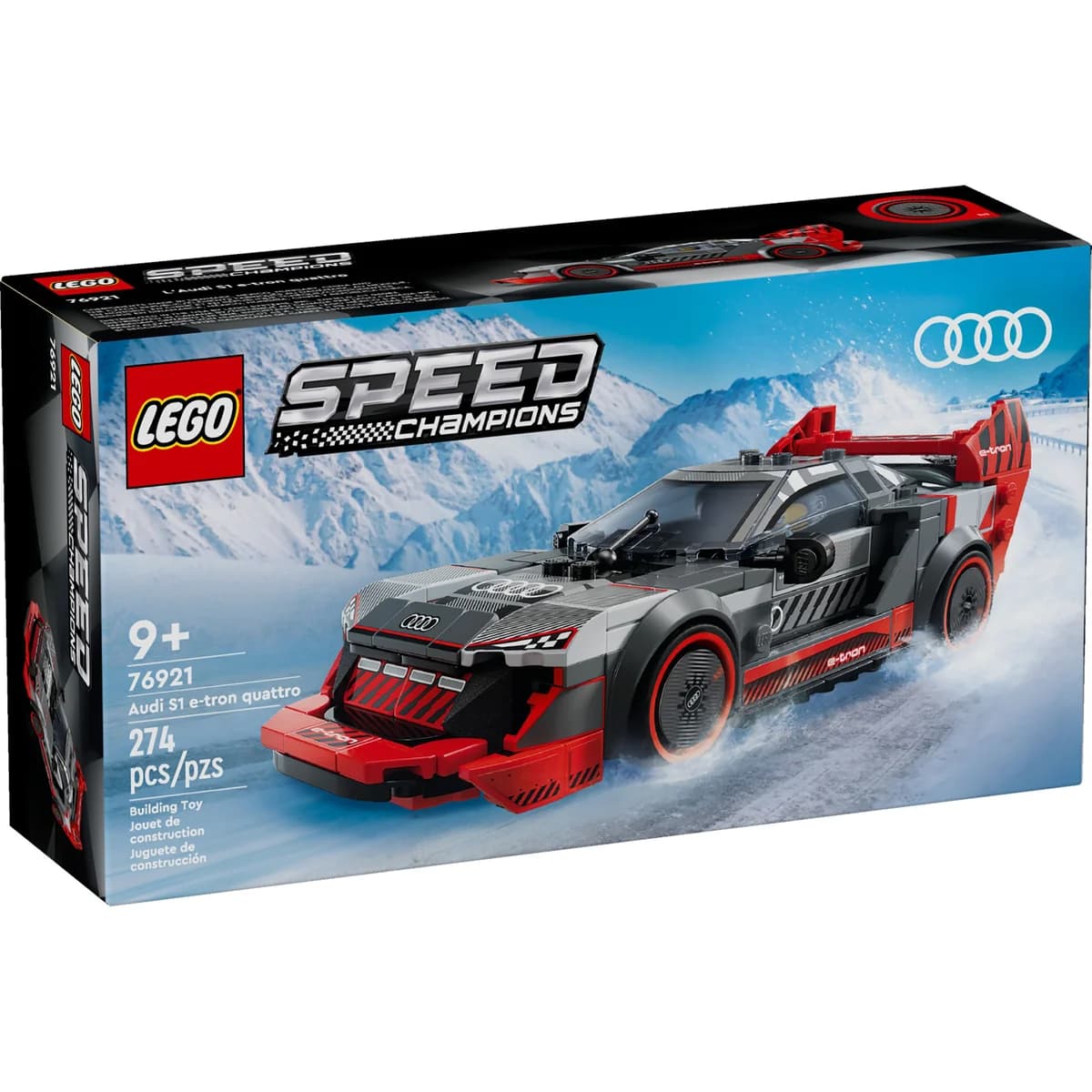 LEGO® Speed Champions™ 76921 Wyścigowe Audi S1 E-Tron Quattro, zdjęcie 3
