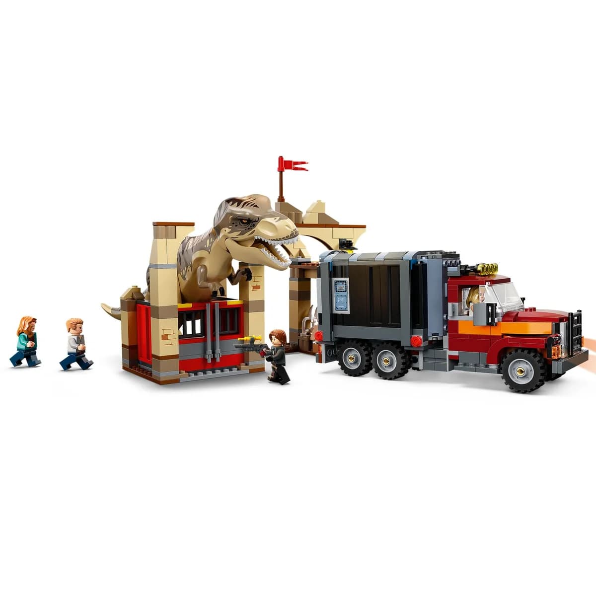 LEGO® Jurassic World™ 76948 T. rex i Atrociraptor: Ucieczka Dinozaurów, zdjęcie 3