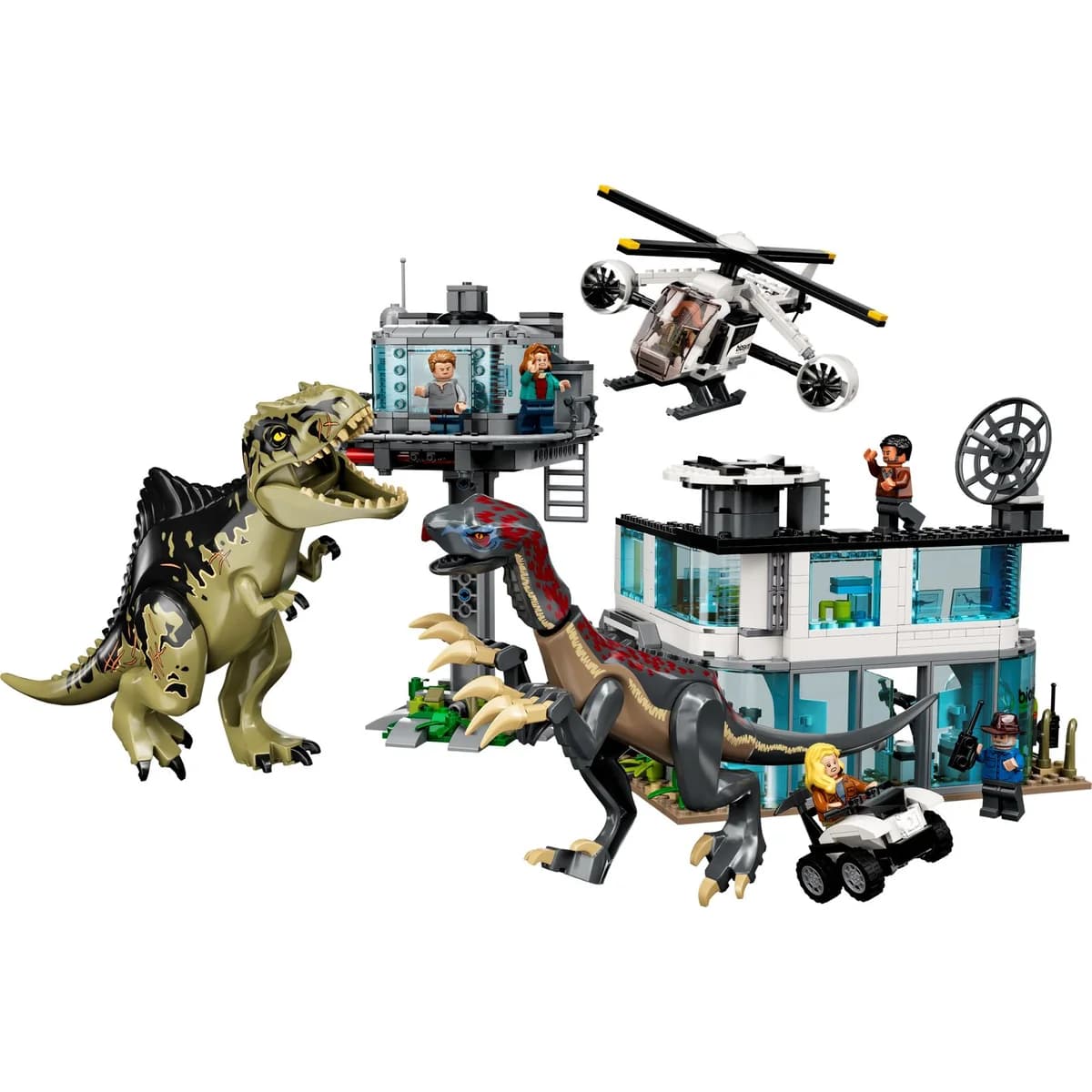 LEGO® Jurassic World™ 76949 Atak Giganotozaura i Terizinozaura