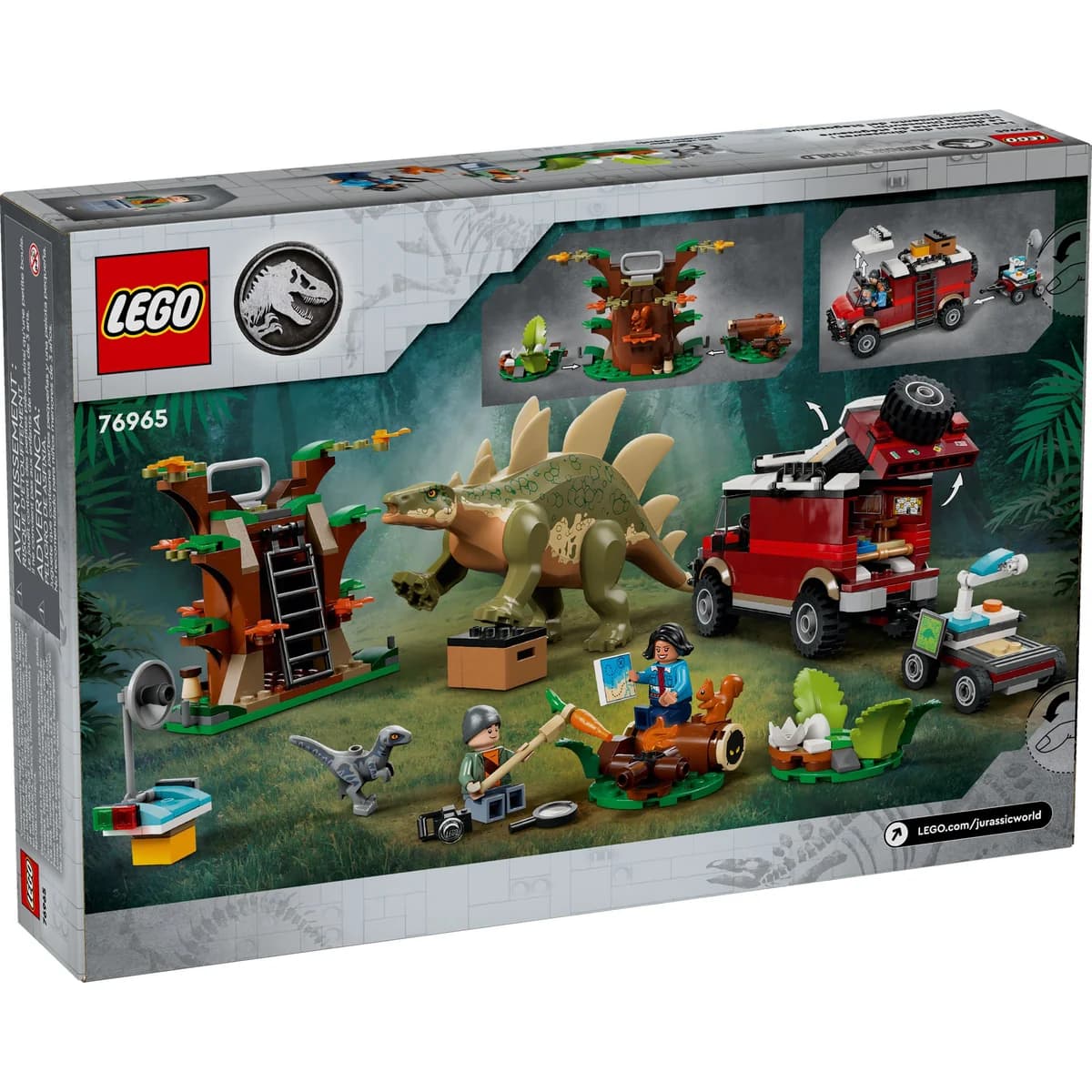 LEGO® Jurassic World™ 76965 Dinomisje: odkrycie stegozaura, zdjęcie 2