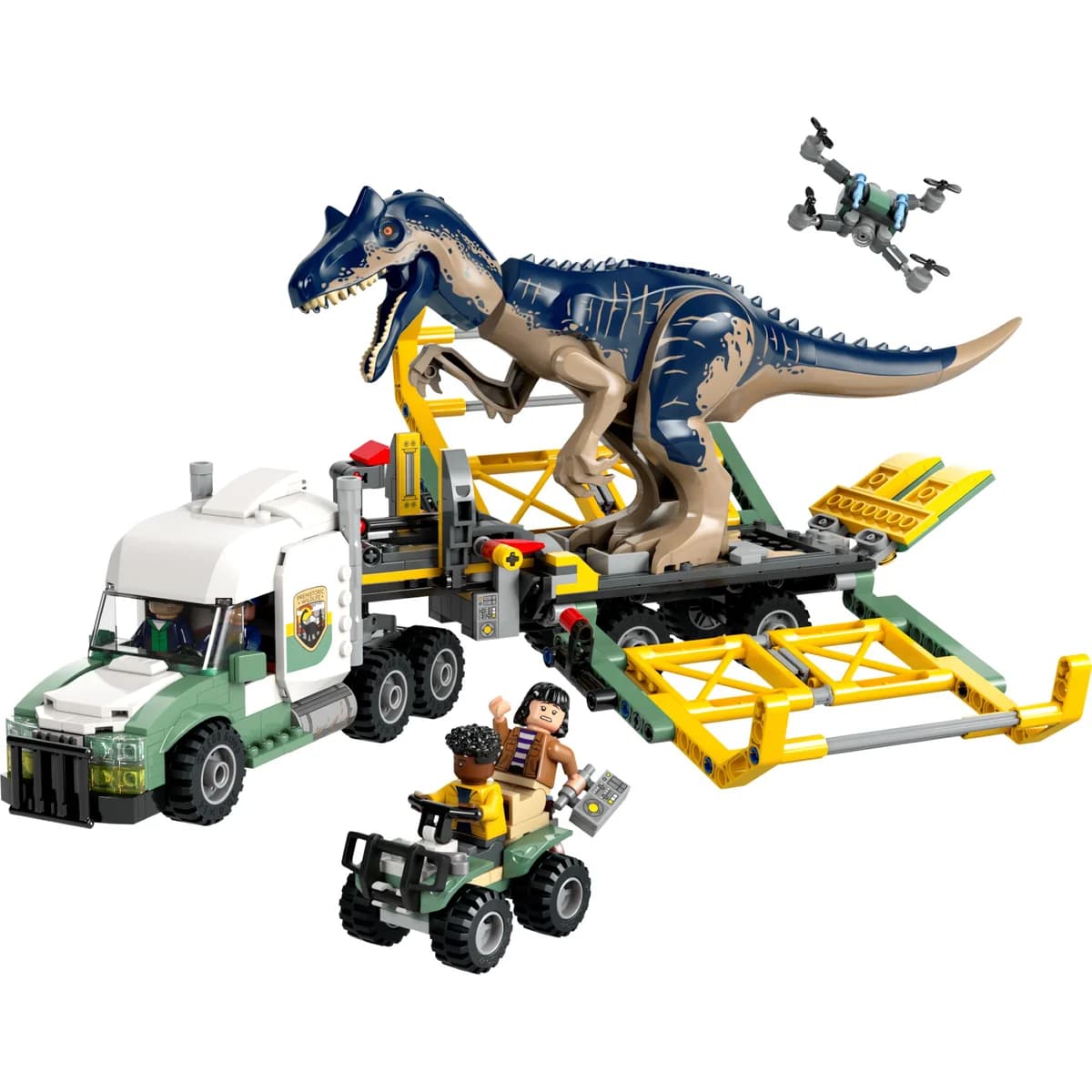 LEGO® Jurassic World™ 76966 Dinomisje: Ciężarówka do Transportu Allozaura