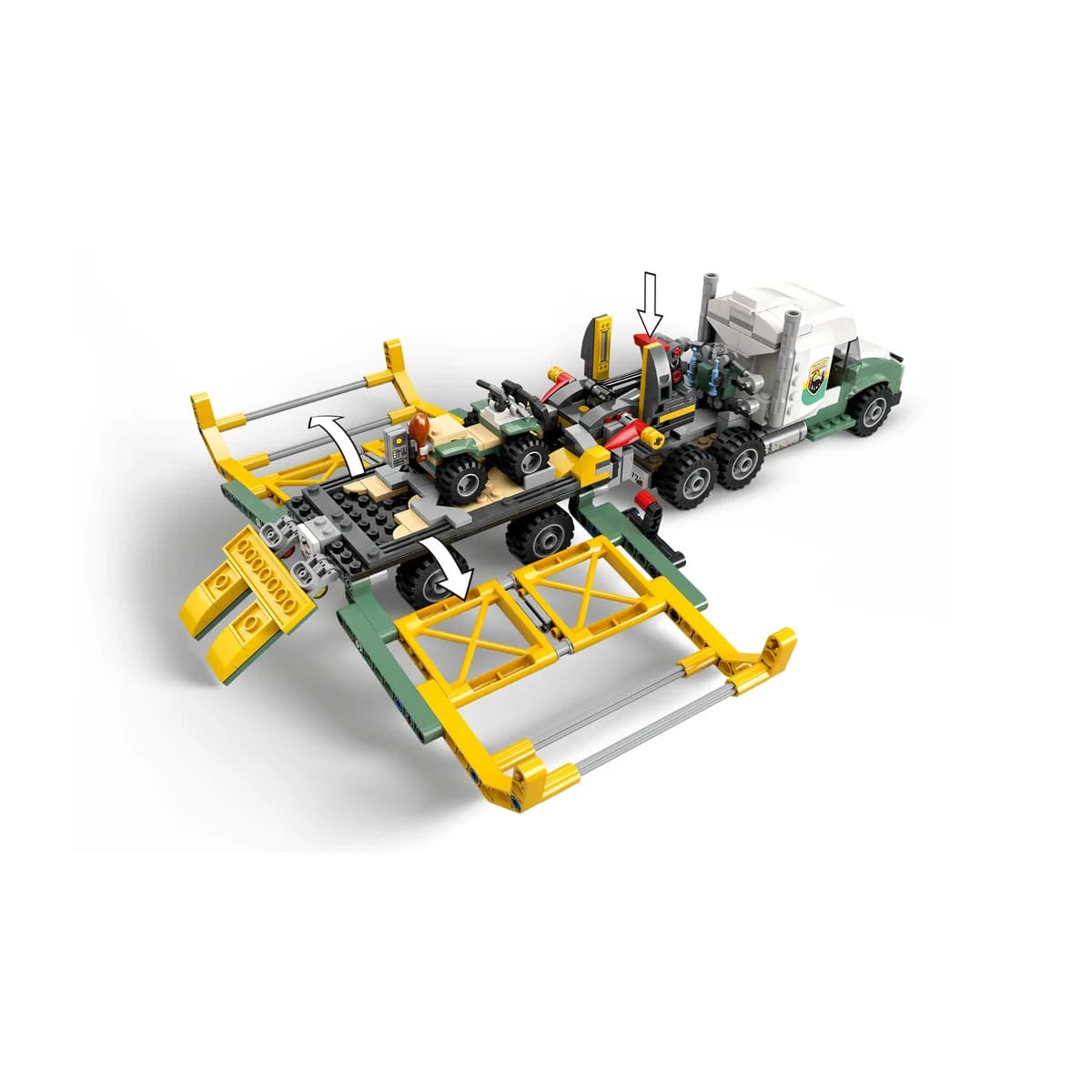 LEGO® Jurassic World™ 76966 Dinomisje: Ciężarówka do Transportu Allozaura, zdjęcie 4