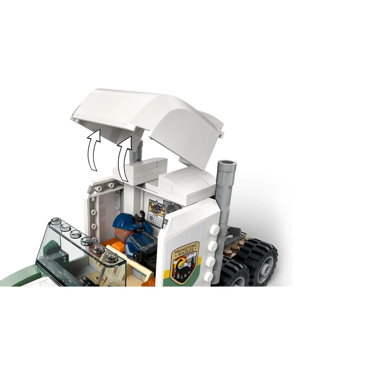 LEGO® Jurassic World™ 76966 Dinomisje: Ciężarówka do Transportu Allozaura, zdjęcie 5