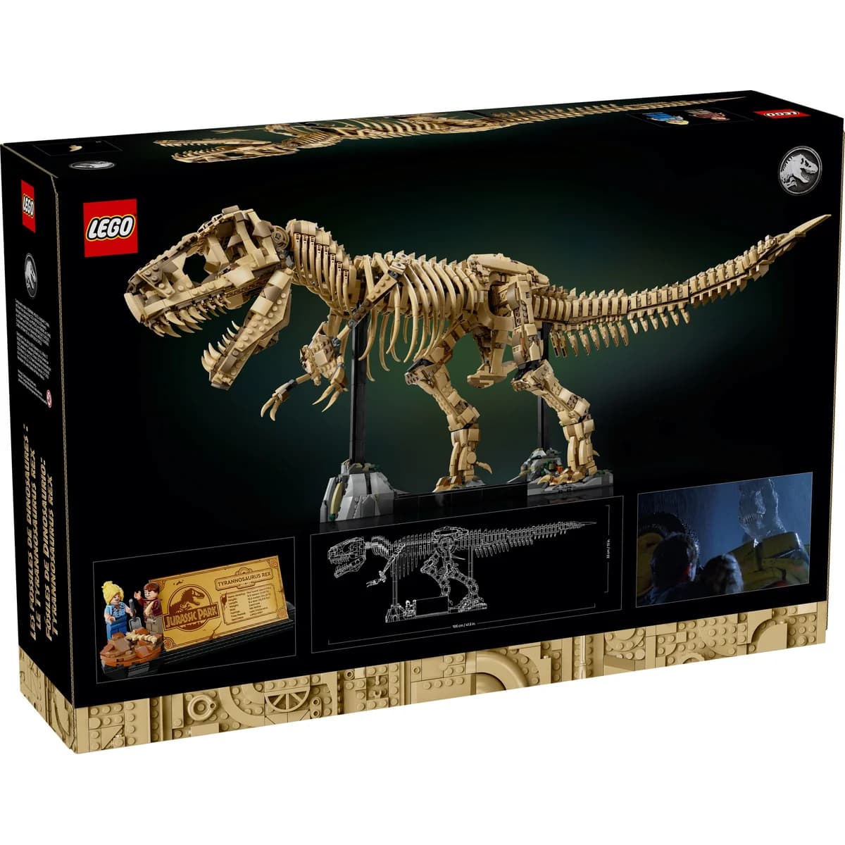 LEGO® Jurassic World™ 76968 Skamieniałości dinozaurów: Tyranozaur rex, zdjęcie 2