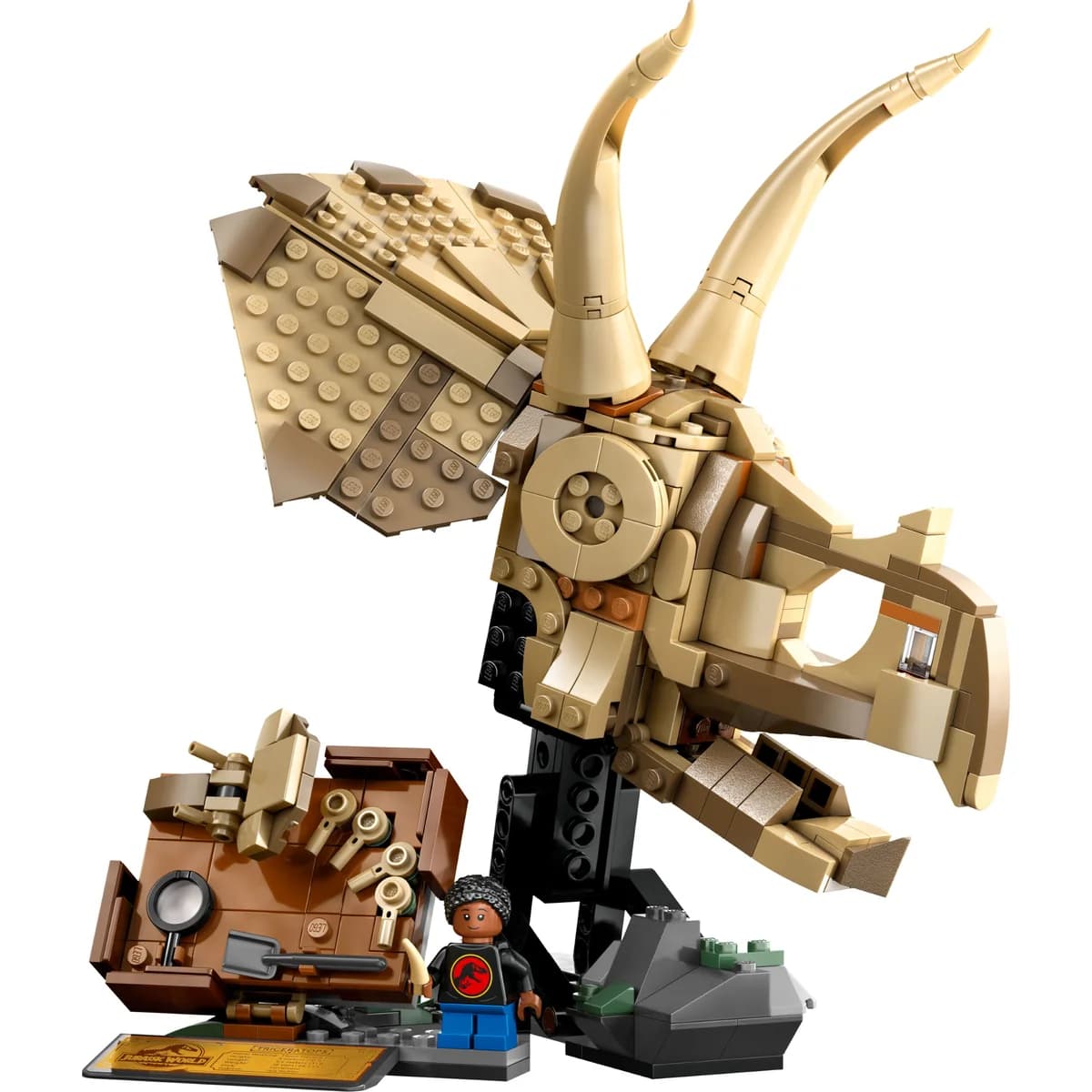 LEGO® Jurassic World™ 76969 Szkielety Dinozaurów: Czaszka Triceratopsa