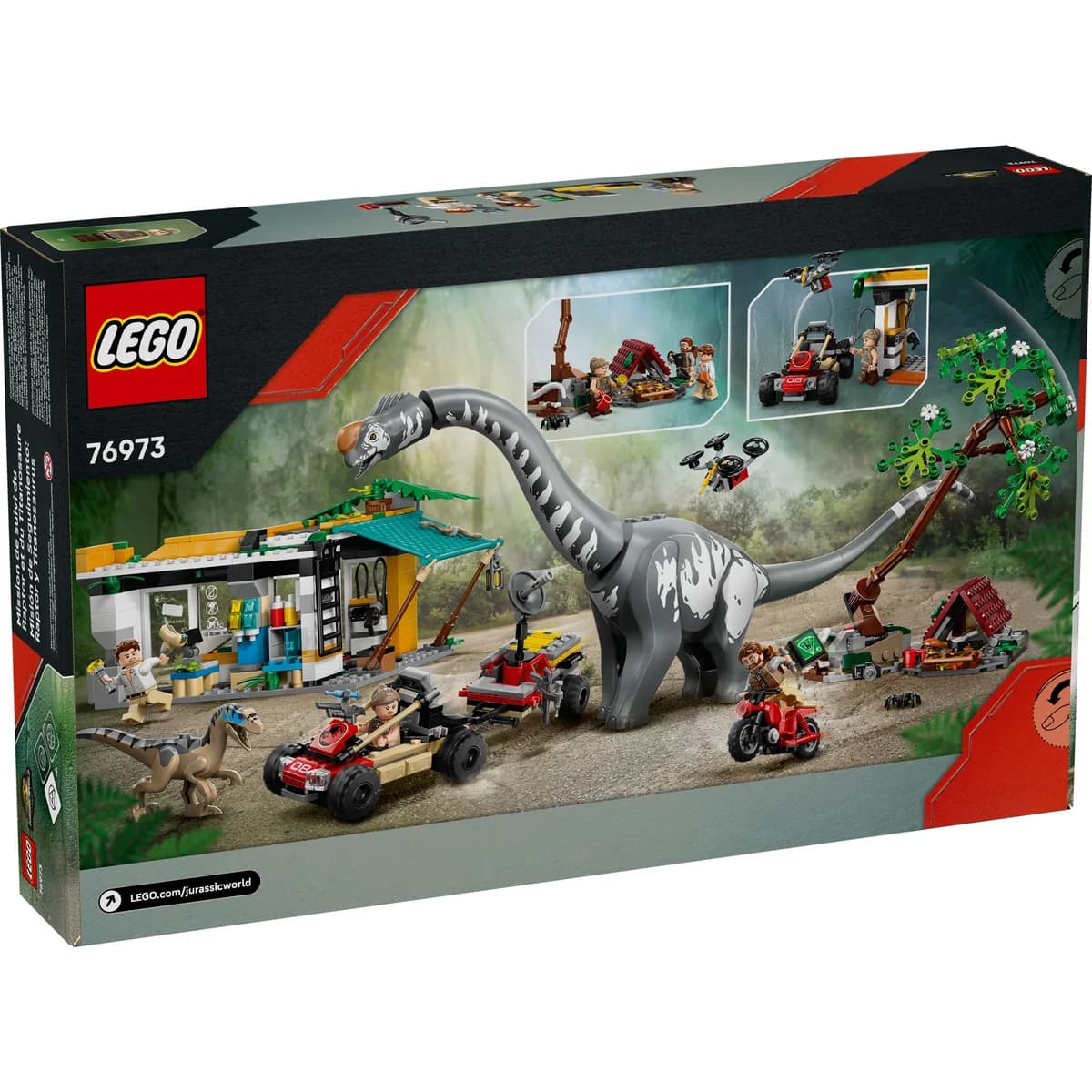 LEGO® Jurassic World™ 76973 Na Tropie Tytanozaura i Raptora, zdjęcie 2