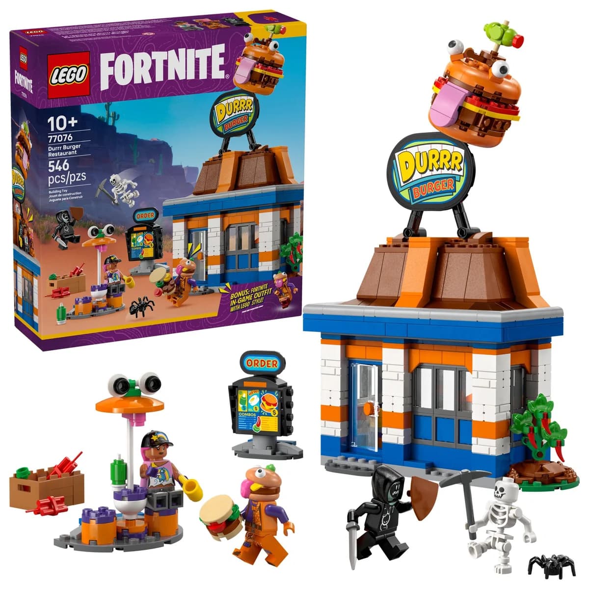 LEGO® Fortnite™ 77076 Restauracja Durrr Burgerownia, zdjęcie 3