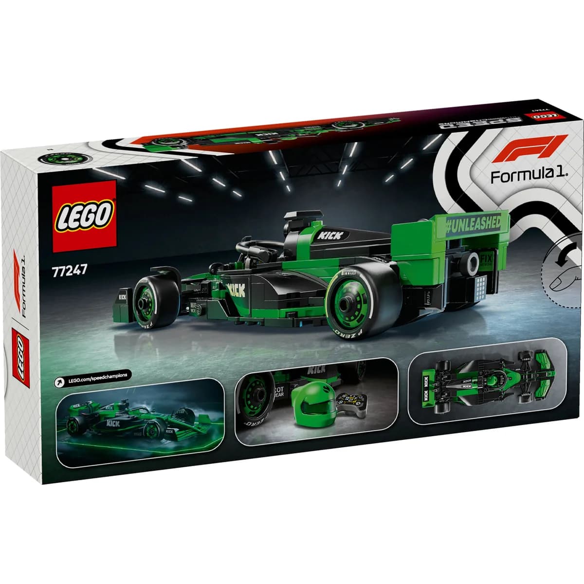 LEGO® Speed Champions™ 77247 Bolid F1® Kick Sauber Team C44, zdjęcie 2