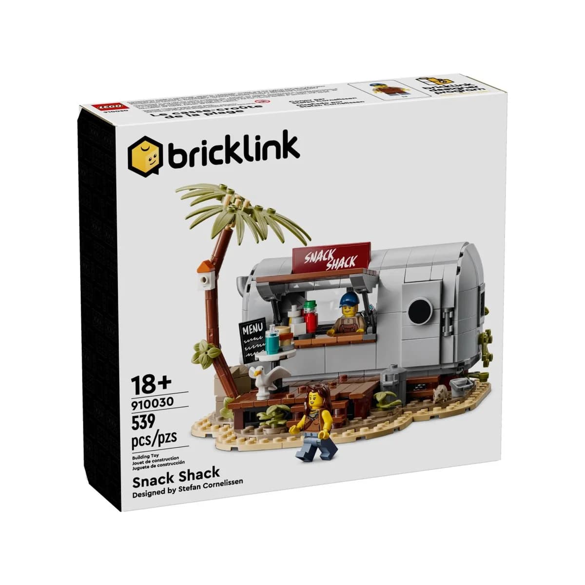 LEGO® BrickLink Designer™ 910030 Snack Shack – Budka z Przekąskami, zdjęcie 4
