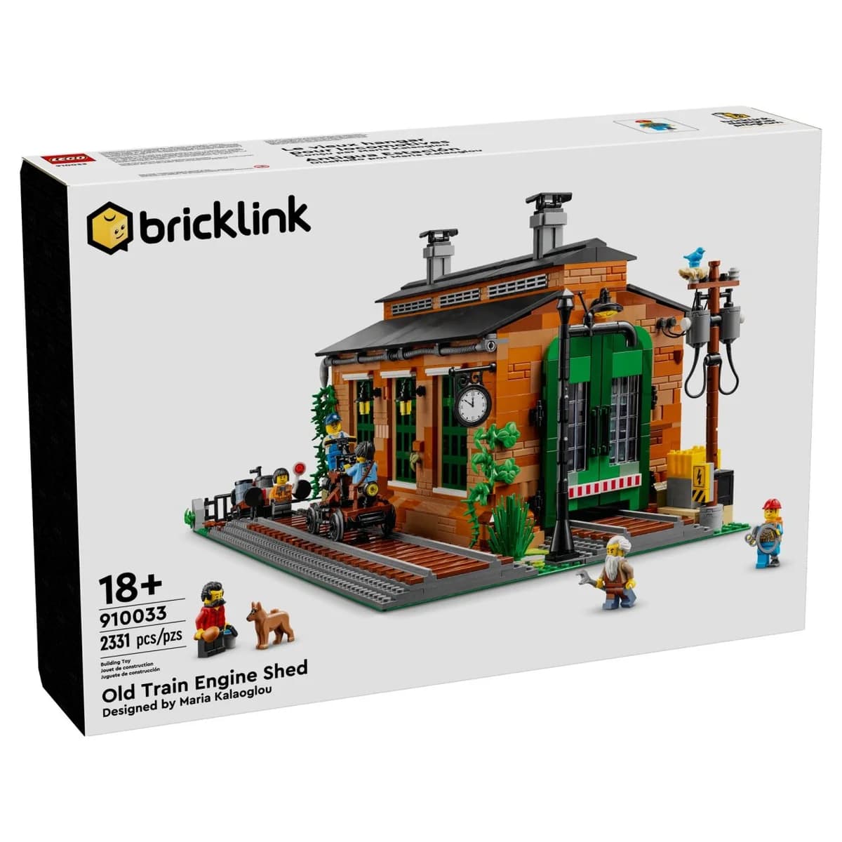 LEGO® BrickLink Designer™ 910033 Stara lokomotywownia, zdjęcie 4